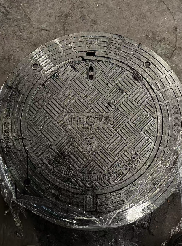 昌图球墨铸铁防沉降井盖展示